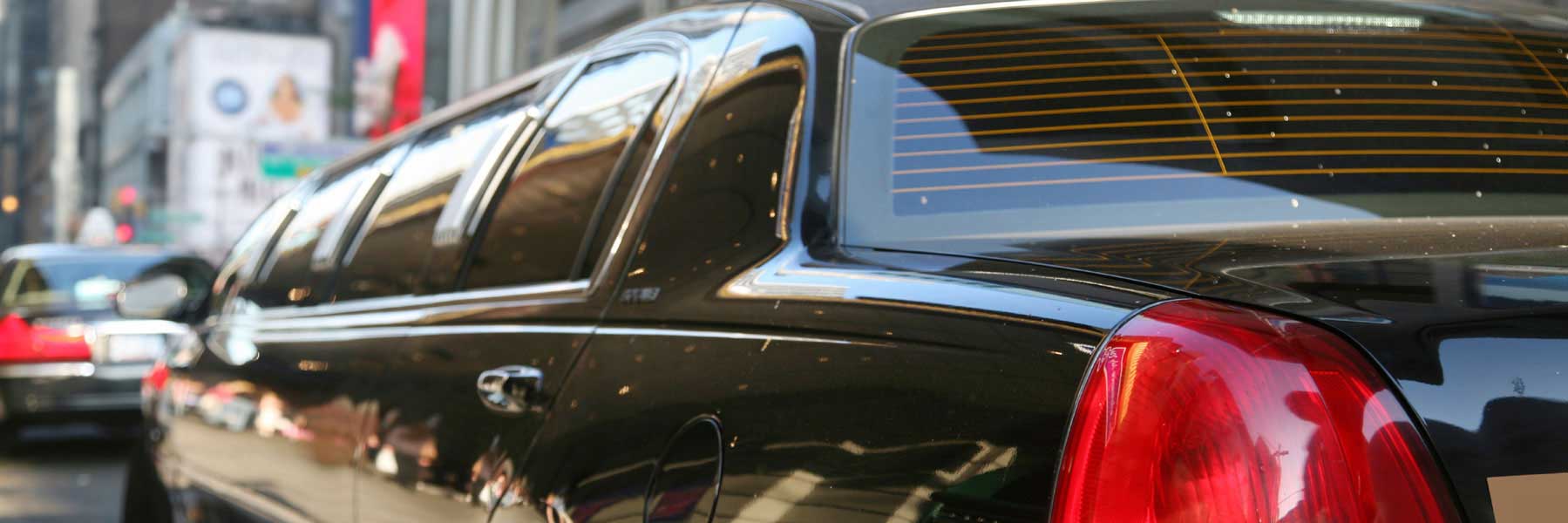 Limos driving through Toronto